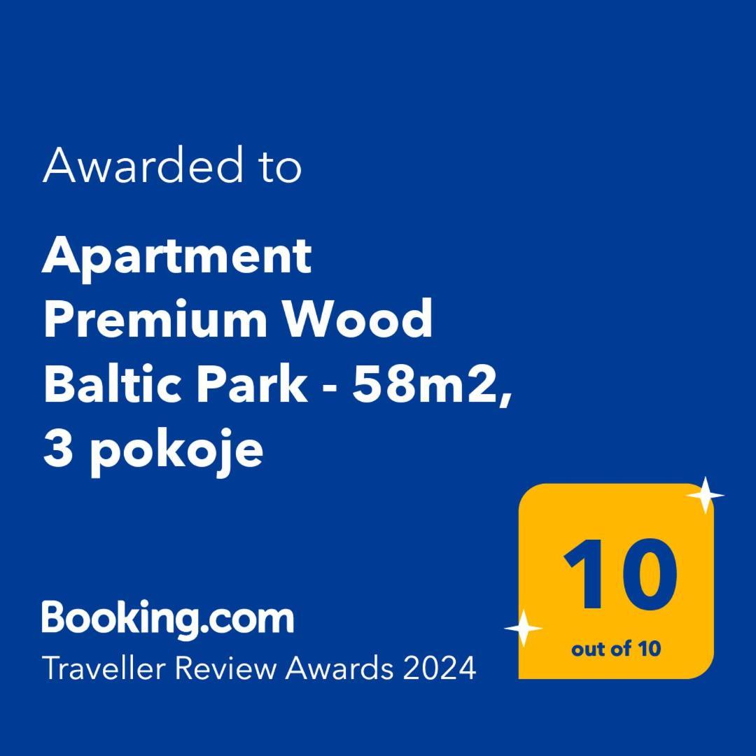 Apartment Premium Wood Baltic Park - 58M2, 3 Pokoje Stegna  Exteriér fotografie